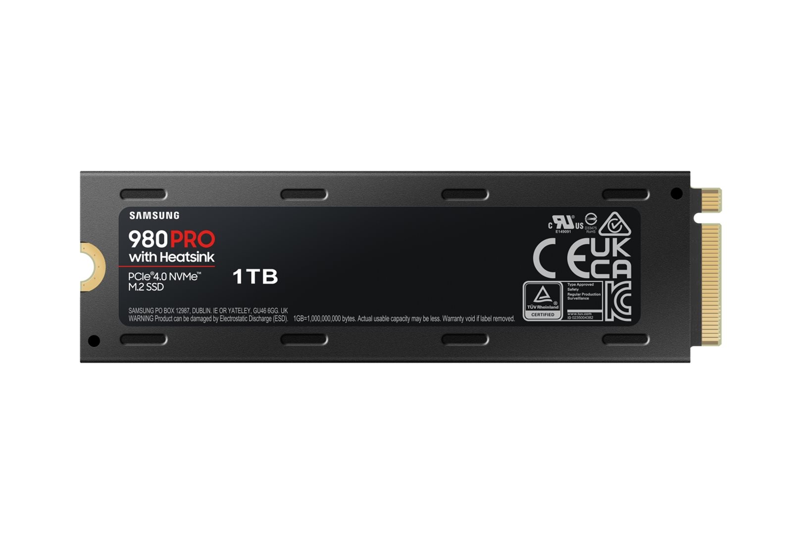 Samsung 980 PRO 1TB NVMe Heatsink