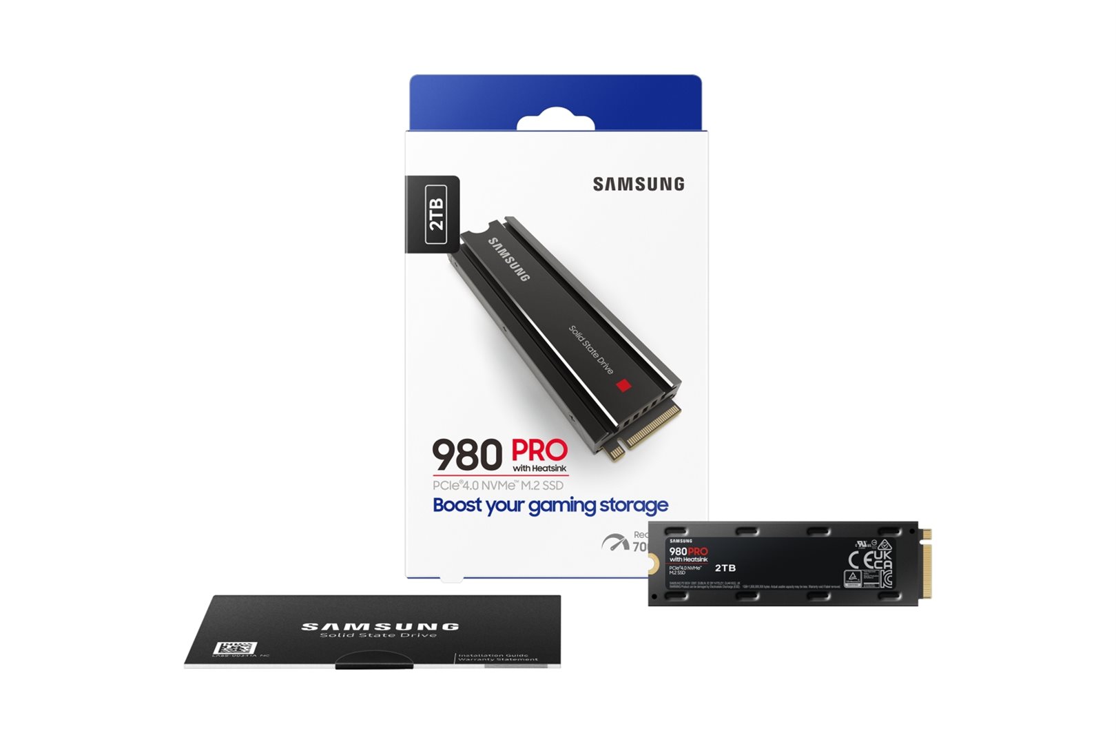 Samsung 980 PRO 2TB NVMe Heatsink