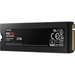 Samsung 990 PRO 2TB NVMe Heatsink