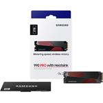 Samsung 990 PRO 2TB NVMe Heatsink