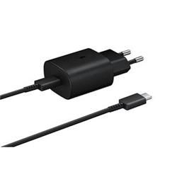 Samsung fast charger EP-TA800, USB-C, 25W black
