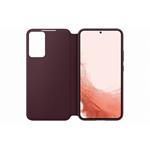 Samsung flipové pouzdro Clear View EF-ZS906C pro Galaxy S22+ vínové