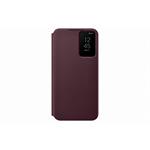 Samsung flipové pouzdro Clear View EF-ZS906C pro Galaxy S22+ vínové