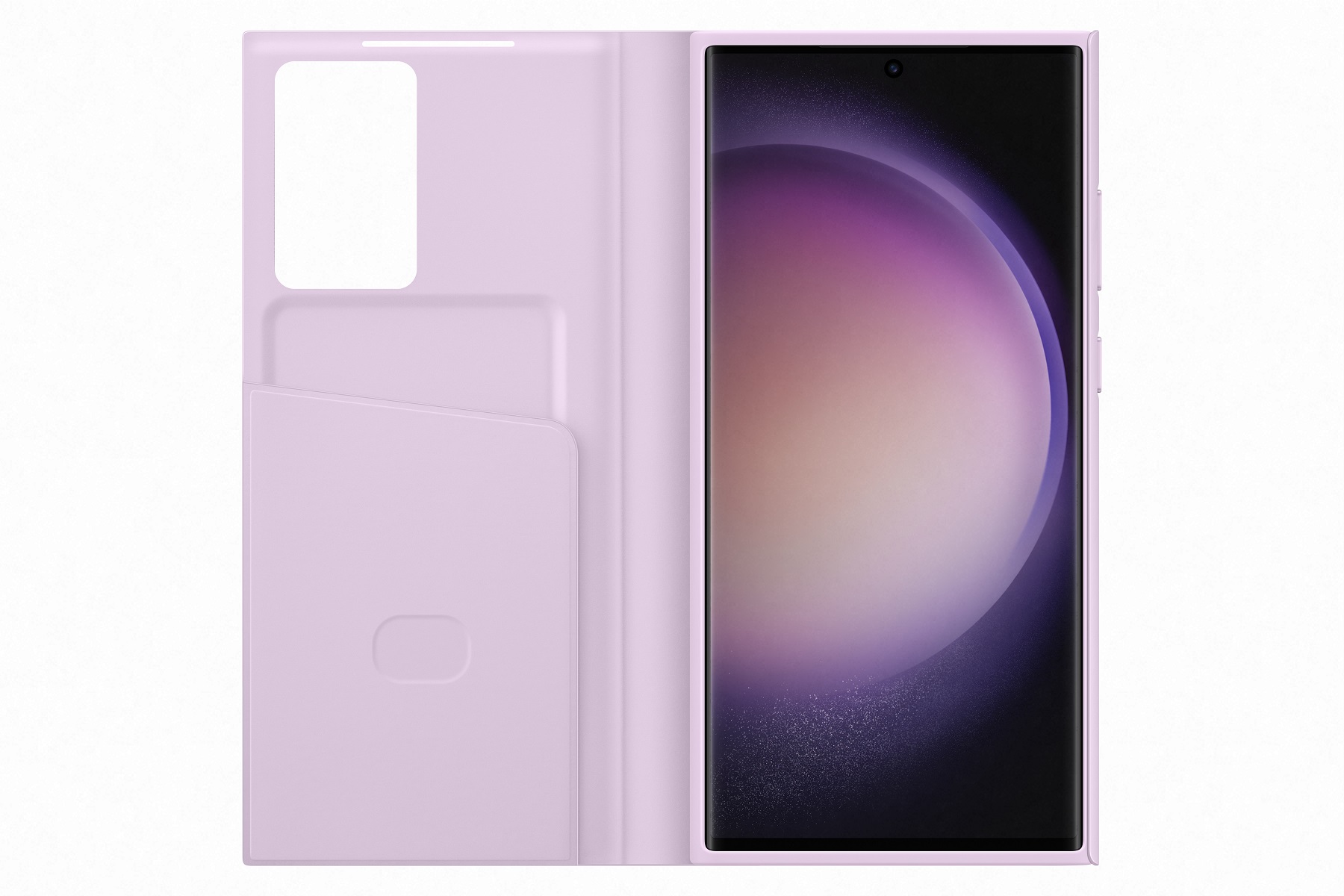 Samsung Flipové pouzdro Smart View pro Samsung Galaxy S23 Ultra Lilac