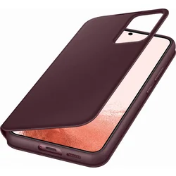 Samsung flipové puzdro Clear View EF-ZS906C pre Galaxy S22 burgundy