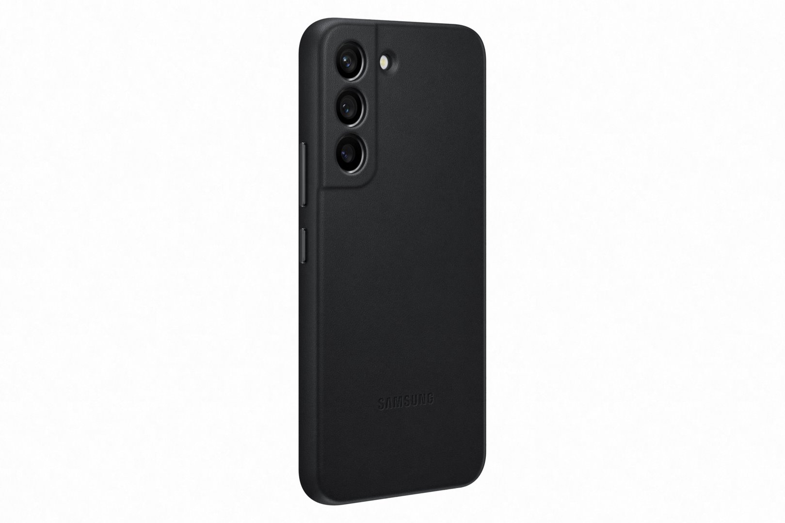 Samsung kožený zadní kryt EF-VS901L pro Galaxy S22 černý