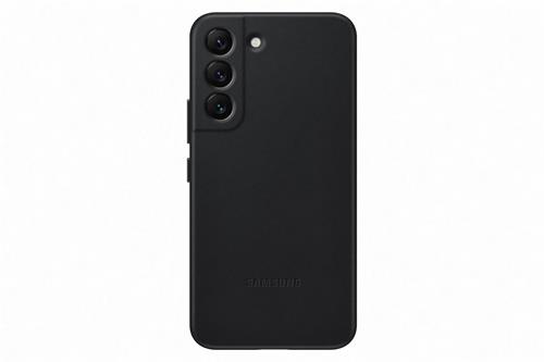 Samsung kožený zadní kryt EF-VS901L pro Galaxy S22 černý