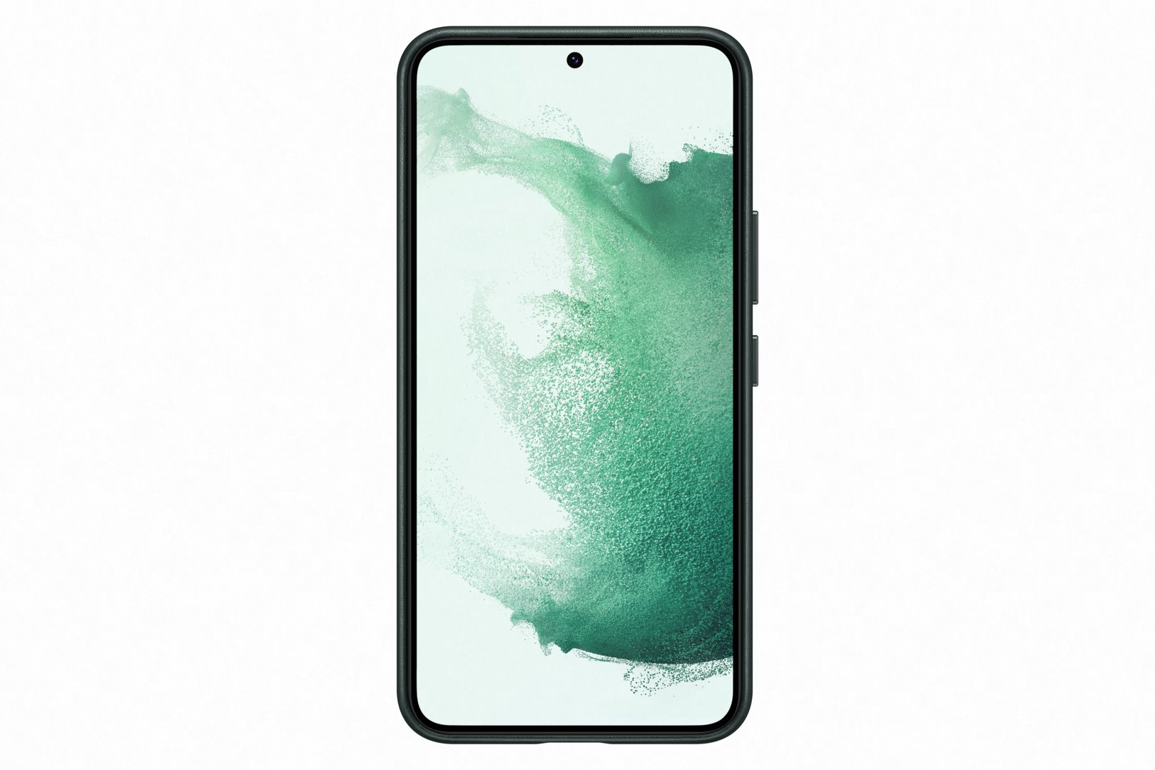 Samsung kožený zadní kryt EF-VS901L pro Galaxy S22 zelený