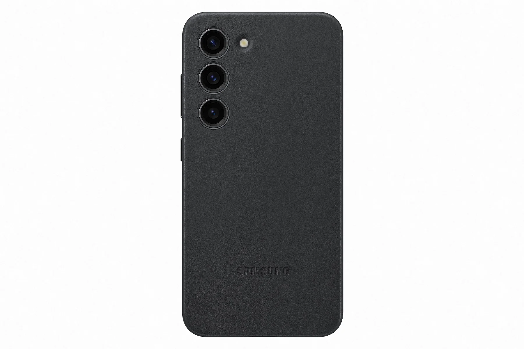 Samsung Kožený zadný kryt pre Samsung Galaxy S23+ Black