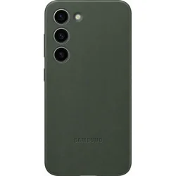 Samsung Kožený zadný kryt pre Samsung Galaxy S23 Green