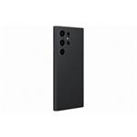 Samsung Kožený zadný kryt pre Samsung Galaxy S23 Ultra Black