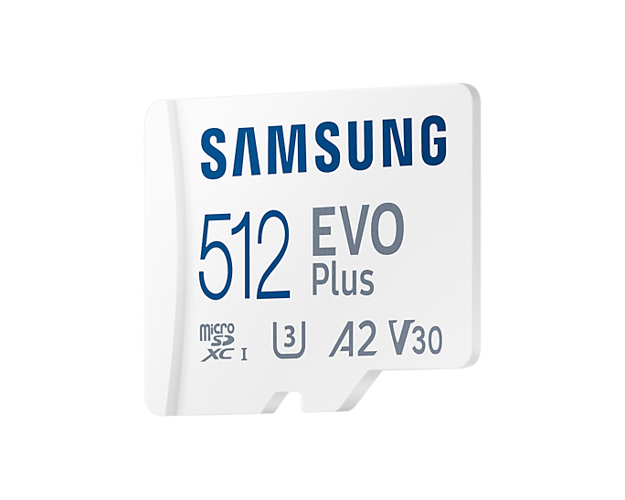 Samsung microSDXC 512GB EVO Plus + SD adaptér