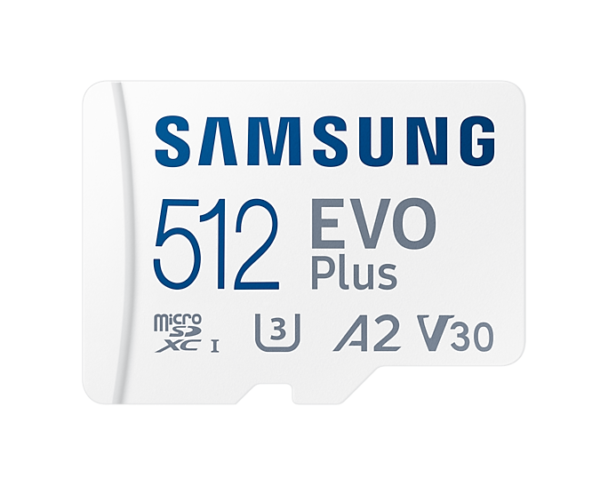 Samsung microSDXC 512GB EVO Plus + SD adaptér MB-MC512KA/EU