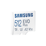 Samsung microSDXC 512GB EVO Plus + SD adaptér