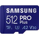 Samsung microSDXC 512GB PRO Plus + USB adaptér