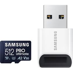 Samsung microSDXC 512GB PRO Ultimate + USB čtečka