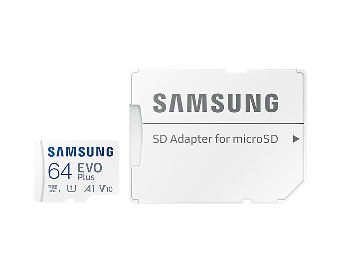 Samsung microSDXC 64GB EVO Plus + SD adaptér