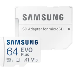 Samsung microSDXC 64GB EVO Plus + SD adaptér