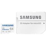 Samsung microSDXC 64GB PRO Endurance + SD adaptér