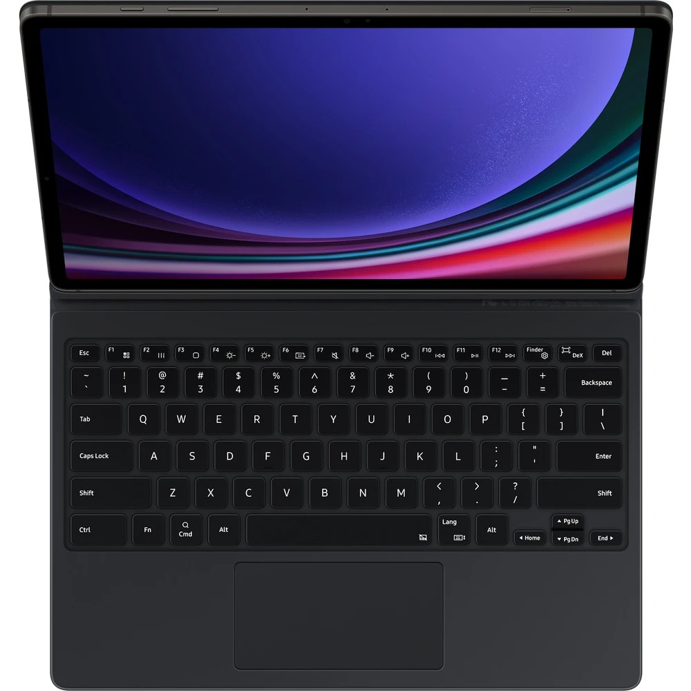 Samsung Ochranný kryt s klávesnicou a touchpadom pre Galaxy Tab S9+/S9 FE+ čierny