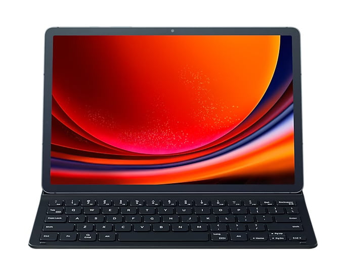 Samsung Ochranný kryt s klávesnicou pre Galaxy Tab S9 Black