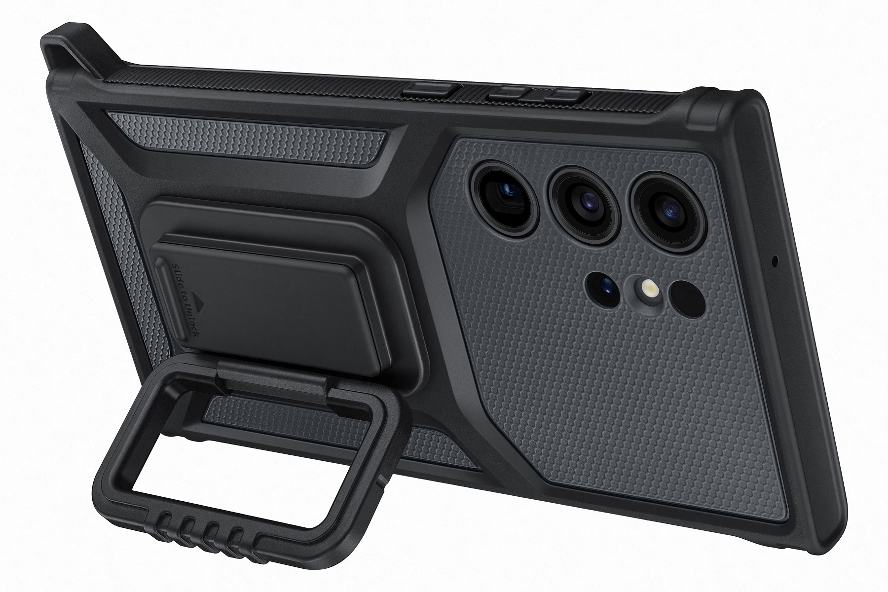 Samsung Ochranný kryt s odnímateľným držiakom na príslušenstvo pre Samsung Galaxy S23 Ultra Titan