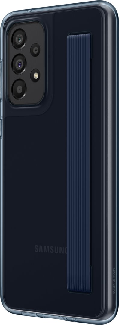 Samsung Polopriehľadný kryt s pútkom Galaxy A33 5G čierny