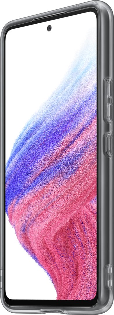 Samsung Polopriehľadný zadný kryt Galaxy A53 5G čierny