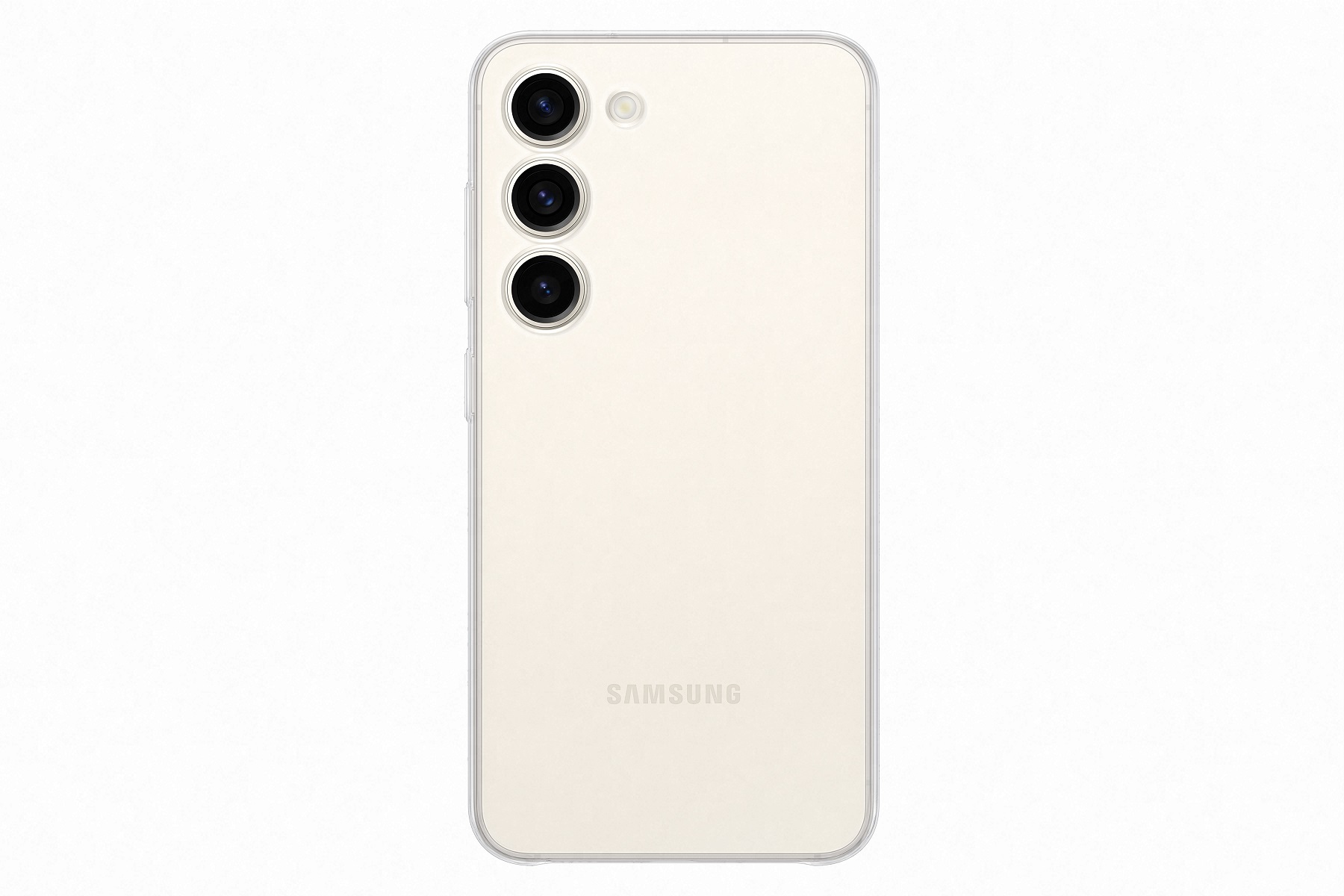 Samsung Priehľadný zadný kryt pre Samsung Galaxy S23 transapenrní