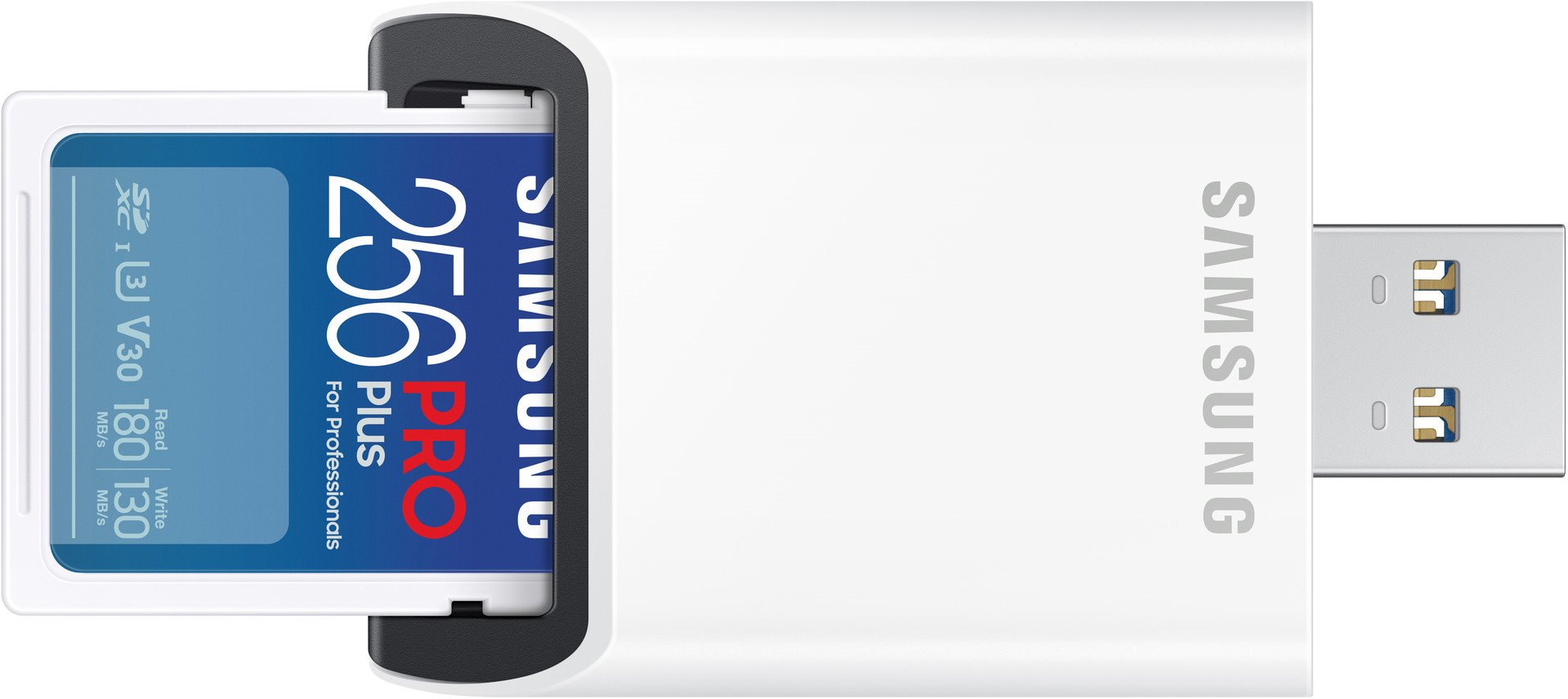 Samsung SDXC 256GB PRO Plus + adaptér USB