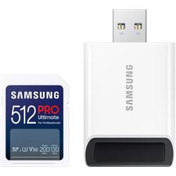 Samsung SDXC 512GB PRO Ultimate + USB adaptér