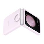 Samsung Silikonový kryt s držákem na prst pro Galaxy Z Flip5 Lavender