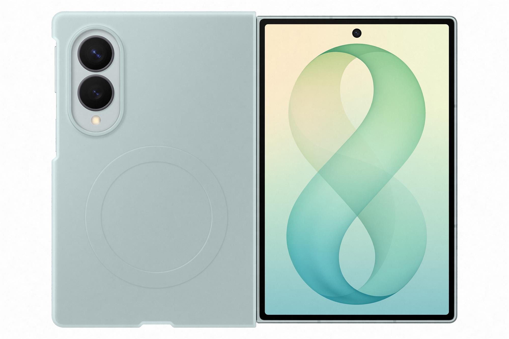 Samsung Silikonový kryt s magnetem pro Galaxy Z Fold8 pistáciový