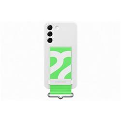 Samsung Silikonový kryt s poutkem pro Samsung Galaxy S22+ bílý