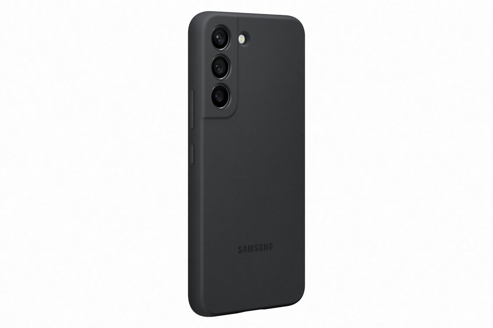 Samsung silikonový zadní kryt EF-PS901T pro Galaxy S22 černý