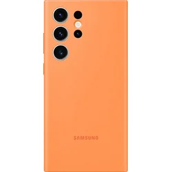 Samsung Silikonový zadní kryt pro Samsung Galaxy S23 Ultra Orange