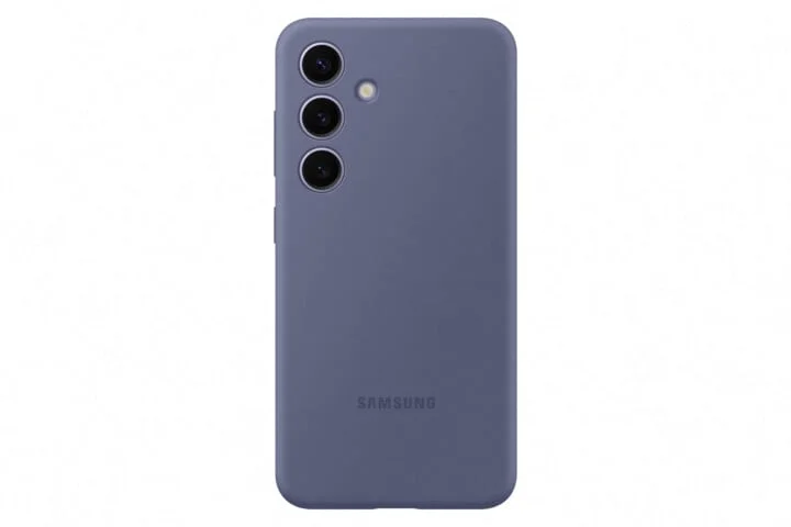 Samsung silikonový zadní kryt pro Samsung Galaxy S24 fialový