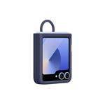 Samsung silikonový zadní kryt pro Z Flip6 tmavě modrý