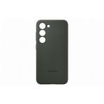 Samsung Silikónový zadný kryt pre Samsung Galaxy S23+ Khaki