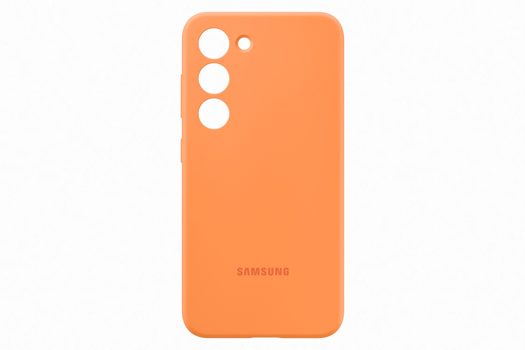 Samsung Silikónový zadný kryt pre Samsung Galaxy S23+ Orange