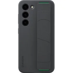 Samsung Silikónový zadný kryt s pútkom pre Samsung Galaxy S23+ Black