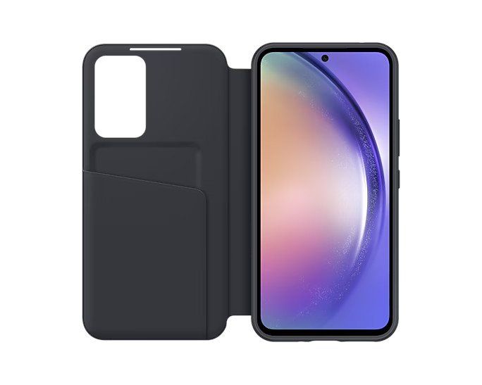 Samsung Smart View Flipové puzdro EF-ZA546C pre Samsung Galaxy A54 , čierne
