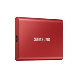 Samsung SSD T7 1TB červený MU-PC1T0R/WW - Pevné disky externí