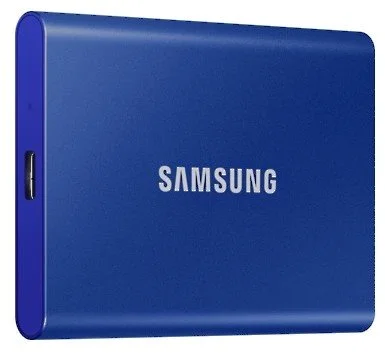 Samsung SSD T7 500GB modrý