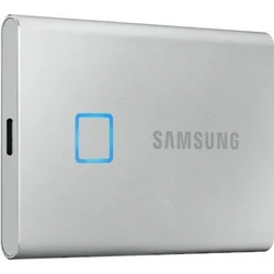 Samsung SSD T7 Touch 500GB stříbrný MU-PC500S/WW - Pevné disky externí