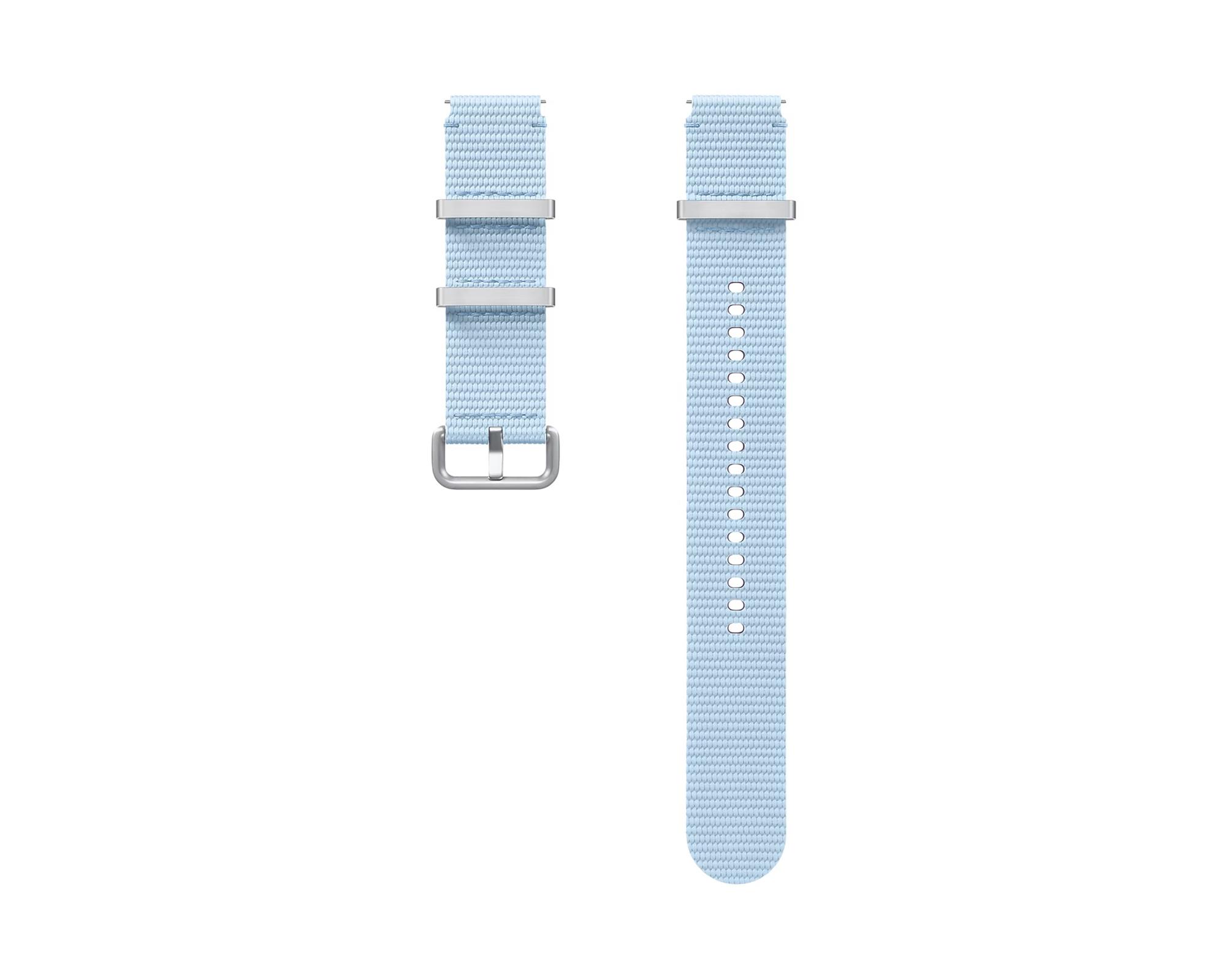 Samsung štýlový športový remienok pre hodinky Watch 7 veľkosti M/L svetlo modrý