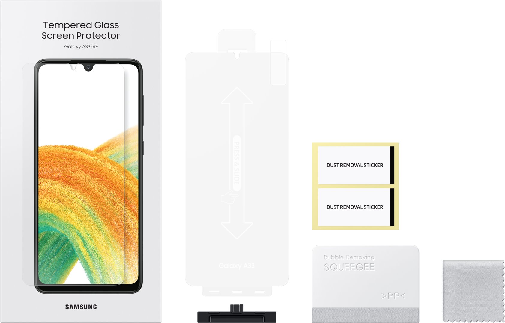 Samsung Tvrzené ochranné sklo Galaxy A33 5G transparentní