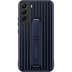 Samsung tvrzený ochranný zadní kryt se stojánkem EF-RS906C pro Galaxy S22+ modrý