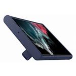 Samsung tvrzený ochranný zadní kryt se stojánkem EF-RS908C pro Galaxy S22 Ultra modrý