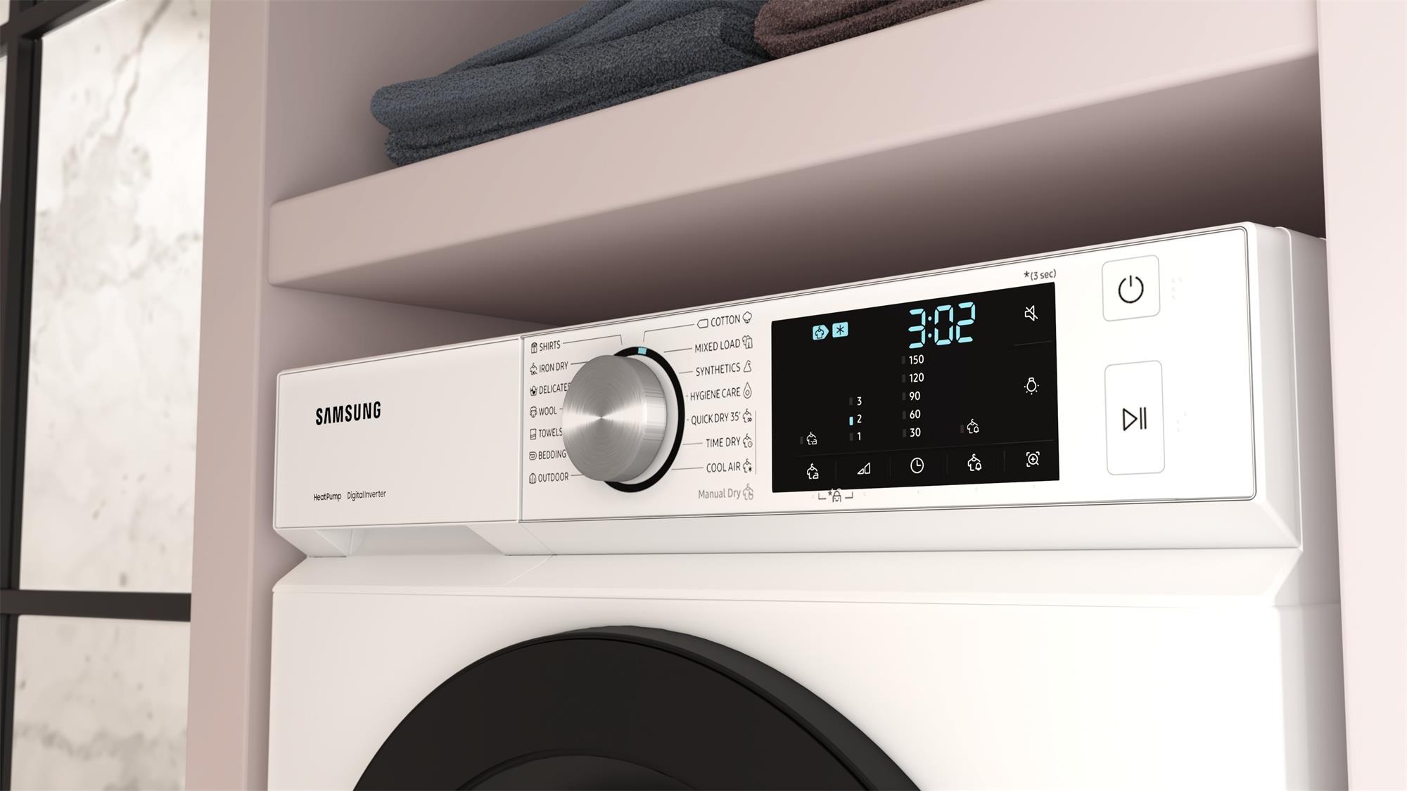 Samsung WW11BGA046AELE + DV90BBA245AWLE (sada práčky a sušičky)